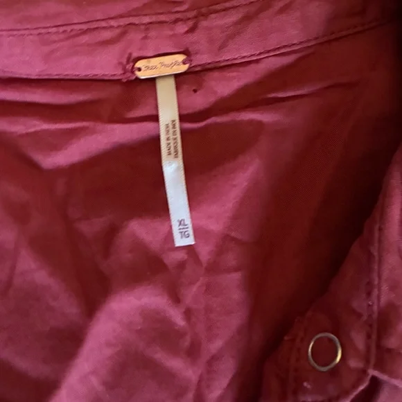 Free people Thea mini shirt dress preloved - Picture 6 of 6